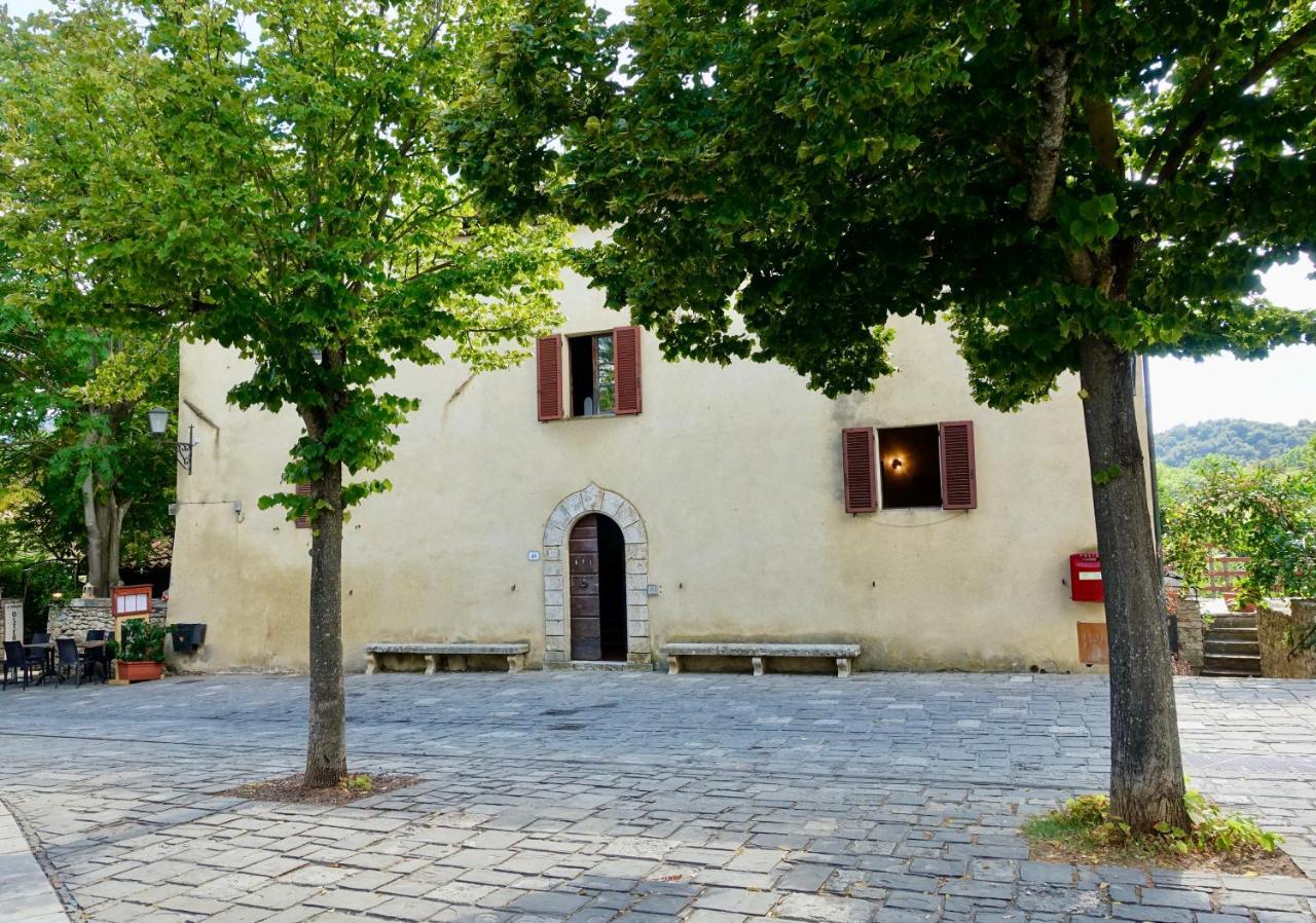 Casa Alla Vecchia Posta Di Bagno Vignoni Eksteriør billede