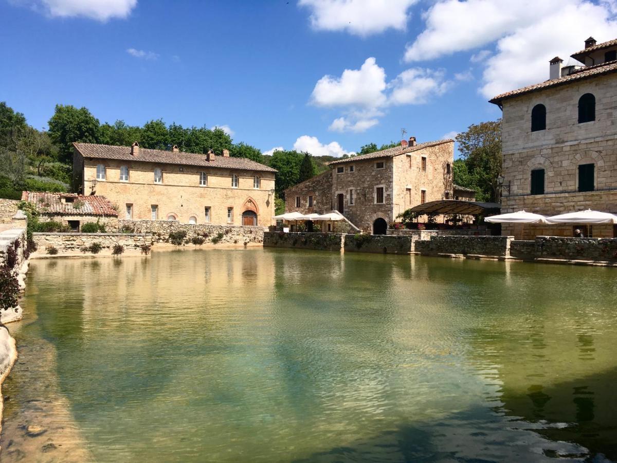 Casa Alla Vecchia Posta Di Bagno Vignoni Eksteriør billede