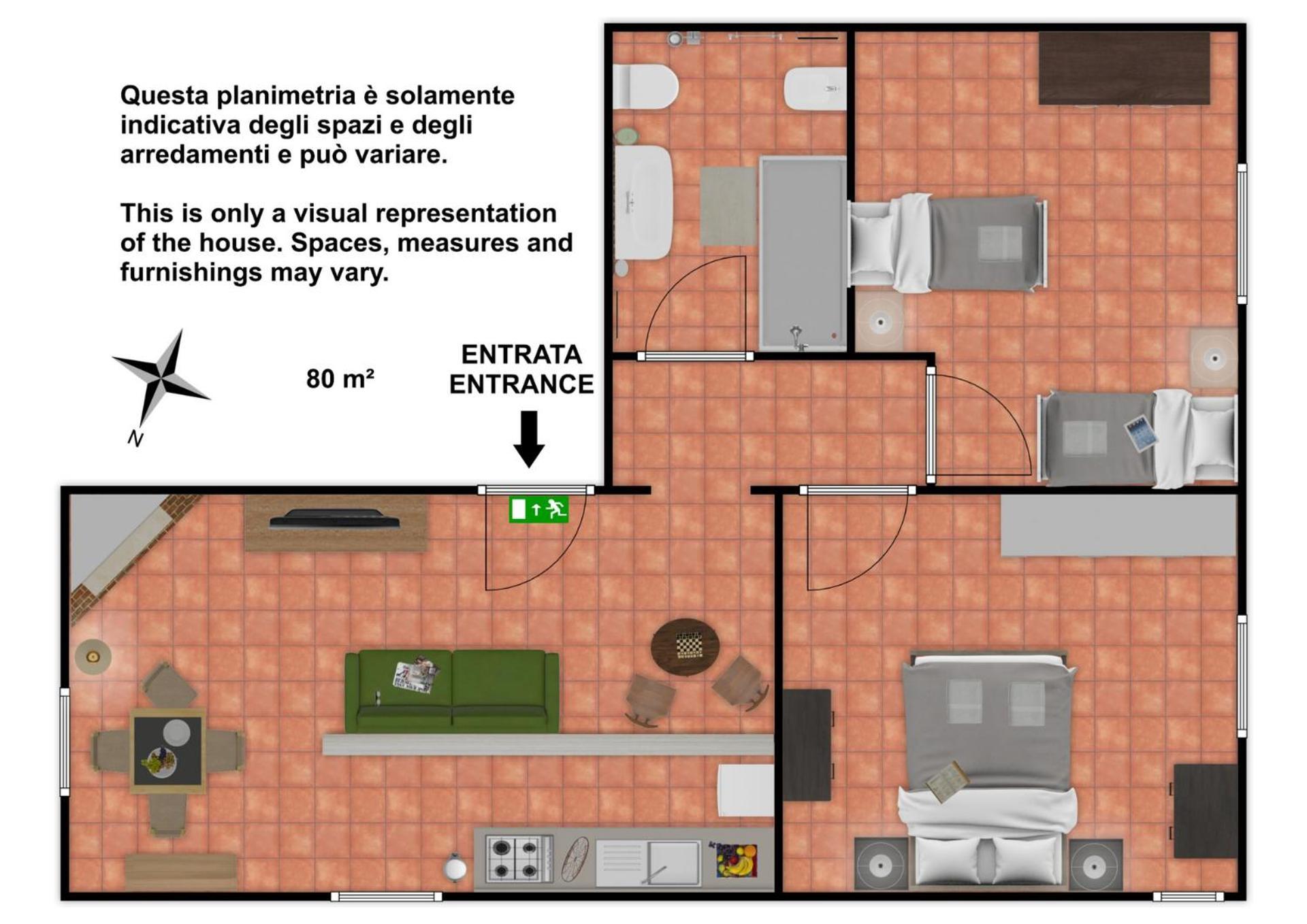 Casa Alla Vecchia Posta Di Bagno Vignoni Eksteriør billede